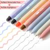 image:imageMr Pen Bible Highlighters and Gel Pens 8 Pack Pastel Colors Gel Highlighters No Bleed Black Ink Gel Pens Fast Dry and No Smear for Bible Journaling Planner School Supplies