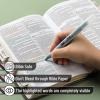 image:imageMr Pen No Bleed Gel Highlighter Bible Highlighters Blue Pack of 4Cream