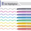 image:imageMr Pen No Bleed Gel Highlighters Dusty Colors 8 Pack Bible Highlighters and Pens No Bleed Bible Markers for Study Journaling School Supplies and AccessoriesFriendly Colors