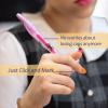 image:imageMr Pen Retractable Highlighters 6 Pack Pastel Colors Chisel Tip Highlighter Marker Set Click Highlighter Markers for Classroom Journaling Study Supplies No Bleed On Standard PagesPastel