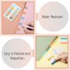 image:imageMr Pen Sticky Index Tabs 500 Pcs 21 Sets Pastel Writable Colored Pages Markers Labels for Reading Notes Books Binders Notebook Folders and Classify Files WaterResistantGarden