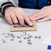 image:imageMr Pen Thumb Tack 500 Pack Silver Flat Push Pins Bulk Steel Roundness Push Pins Office Tacks for Corkboard Hanging Maps Poster Picture and Creating Different Art ProjectSilver