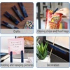 image:imageMr Pen Large Wooden Clothes Pins 29 Inch 50 Pack Natural Wood Clips for Crafts Classroom Projects Hanging Photos Chip Bags Decoration Rust Resistant SpringDark Blue