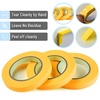 image:imageMr Pen Green Masking Tape 06 Inch Wide 3 Rolls 3 x 55 Yards Light Green Painters TapeYellow