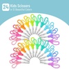 image:imageMr Pen Kids Scissors 6 Pack 5 Inch Tropical Candy Color Ages 4 Stainless Steel Blunt Tip amp Ergonomic Plastic Handle Right amp Left Handed Safety Scissors for Kids Ages 68 School amp PreschoolBright Colors
