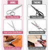 image:imageMr Pen Metal Fabric Scissors 95 inch Silver Premium Tailor Scissors Fabric Shears95