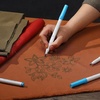 image:imageMr Pen Washable Fabric Markers for Sewing 5 Pack Blue Erasable Water Soluble Embroidery Pen Fabric Marking Pens for Sewing