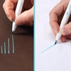 image:imageMr Pen Washable Fabric Markers for Sewing 5 Pack Blue Erasable Water Soluble Embroidery Pen Fabric Marking Pens for Sewing