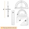 image:imageMr Pen Geometry Set with 6 Inch Swing Arm Protractor Divider Set Squares Ruler Compasses and Protractor 15 Piece SetGreen