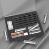 image:imageMr Pen Metal Mechanical Pencil Set with Lead Refills amp Erasers 5 Pack 5 Sizes 03 05 07 09 amp 2mm 6x Tubes HB 2B amp Colored Lead Refills for School Supplies Note Taking Fathers Day Gift5 Count Pack of 1