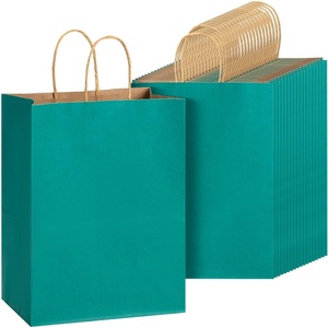 image:imageMr Pen Paper Gift Bags with Handles 60 Pack 76 x 47 x 106 Medium Kraft Paper Bags with Handles Bulk Ideal for Gifts Weddings Baby Showers Birthdays Shopping Party Favor Fathers Day Gift
