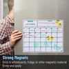 image:imageMr Pen Monthly Magnetic Dry Erase Board Calendar for Fridge 147x118 Gray Monthly Planner Whiteboard for Refrigerator with 4 Dry Erase Markers for Family Schedules Chores Meal PlanningWhite