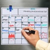 image:imageMr Pen Monthly Magnetic Dry Erase Board Calendar for Fridge 147x118 Gray Monthly Planner Whiteboard for Refrigerator with 4 Dry Erase Markers for Family Schedules Chores Meal PlanningWhite