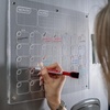 image:imageMr Pen Monthly Magnetic Dry Erase Board Calendar for Fridge 147x118 Gray Monthly Planner Whiteboard for Refrigerator with 4 Dry Erase Markers for Family Schedules Chores Meal PlanningClear