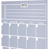 image:imageMr Pen Monthly Magnetic Dry Erase Board Calendar for Fridge 147x118 Gray Monthly Planner Whiteboard for Refrigerator with 4 Dry Erase Markers for Family Schedules Chores Meal PlanningGray