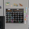 image:imageMr Pen Monthly Magnetic Dry Erase Board Calendar for Fridge 147x118 Gray Monthly Planner Whiteboard for Refrigerator with 4 Dry Erase Markers for Family Schedules Chores Meal PlanningBlack
