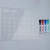 image:imageMr Pen Monthly Magnetic Dry Erase Board Calendar for Fridge 147x118 Gray Monthly Planner Whiteboard for Refrigerator with 4 Dry Erase Markers for Family Schedules Chores Meal PlanningClear