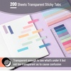 image:imageMr Pen Aesthetic Highlighters and Gel Pens 16 Pack 200 Sheets Transparent Sticky Tabs Fine Point 07mm Assorted Colors Bible Highlighters and Pens No Bleed for Bullet Journaling SummarizingVibrant