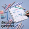 image:imageMr Pen Aesthetic Highlighters and Gel Pens 16 Pack 200 Sheets Transparent Sticky Tabs Fine Point 07mm Assorted Colors Bible Highlighters and Pens No Bleed for Bullet Journaling SummarizingVibrant