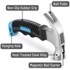 image:imageMr Pen Claw Hammer 8oz Yellow Magnetic Small Claw Nail Hammer  for Women Camping Wood Working House Repairs Claw Stubby TackPastel Blue