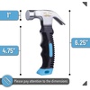 image:imageMr Pen Claw Hammer 8oz Yellow Magnetic Small Claw Nail Hammer  for Women Camping Wood Working House Repairs Claw Stubby TackPastel Blue