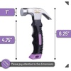 image:imageMr Pen Claw Hammer 8oz Yellow Magnetic Small Claw Nail Hammer  for Women Camping Wood Working House Repairs Claw Stubby TackPurple