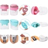 image:imageMr Pen Colorful Pencil Sharpeners with Lid 6 Pcs Cute Pencil Sharpeners Pencil Sharpener for Kids Pencil Sharpeners for Students Manual Pencil Sharpener