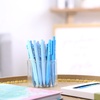 image:imageMr Pen Retractable Gel Pens 12 Pack Black Ink Summer Morning Barrel Fine Point 05mm Fast Dry Smooth Writing Cute Pens for Drawing Writing Planner and School SuppliesSky Blue Barrel  Black Ink