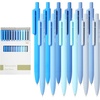 image:imageMr Pen Retractable Gel Pens 12 Pack Black Ink Summer Morning Barrel Fine Point 05mm Fast Dry Smooth Writing Cute Pens for Drawing Writing Planner and School SuppliesSky Blue Barrel  Black Ink