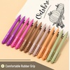 image:imageMr Pen Retractable Gel Pens 12 Pack Black Ink Summer Morning Barrel Fine Point 05mm Fast Dry Smooth Writing Cute Pens for Drawing Writing Planner and School SuppliesLate Harvest Barrel  Black Ink