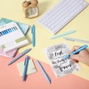 image:imageMr Pen Retractable Gel Pens 12 Pack Black Ink Summer Morning Barrel Fine Point 05mm Fast Dry Smooth Writing Cute Pens for Drawing Writing Planner and School SuppliesSky Blue Barrel  Black Ink