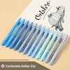 image:imageMr Pen Retractable Gel Pens 12 Pack Black Ink Summer Morning Barrel Fine Point 05mm Fast Dry Smooth Writing Cute Pens for Drawing Writing Planner and School SuppliesSky Blue Barrel  Black Ink