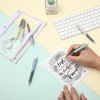 image:imageMr Pen Retractable Gel Pens 6 Pack Black Ink Fine Point 05 mm Fast Dry Smooth Writing Cute Gel Ink Pens for Drawing Journaling Writing Planner and School Supplies