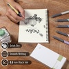 image:imageMr Pen Retractable Gel Pens 6 Pack Black Ink Fine Point 05 mm Fast Dry Smooth Writing Cute Gel Ink Pens for Drawing Journaling Writing Planner and School Supplies