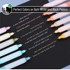 image:imageMr Pen Retractable Gel Pens with Case 12 Pack Assorted Color Ink 12 Refills Fine Point 05 mm Fast Dry Smooth Writing Cute Gel Ink Pens for Drawing Writing Planner and School Supplies