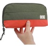 image:imageMr Pen WideOpening Pencil Case Triangle Design Compact amp Spacious Pencil Cases with 5 Mesh Pockets Bag Pouch Box Organizer for Students School Supplies Aesthetic SupplyOlive Green  Orange