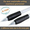 image:imageMr Pen Pencil and Pen Grips Colorful 12 Pack Pencil Grips for Adults  Rubber Ergonomic Pen GripperBlack