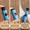 image:imageMr Pen Squeeze and Lock Bread Bag Clips 24 Inch 8 Pack  Multicolor Squeeze Lock Clips Reusable Bag Closures for Bread Snacks Coffee Food Storage Fits Thick and Thin BagsMulticolor