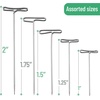 image:imageMr Pen TPins 220 Pack 5 Sizes Straight Wigs Pins  Sewing TPins for Blocking Knitting Wig Making and Crafts Sewing amp Office Wall220 Pack