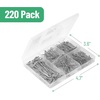 image:imageMr Pen TPins 220 Pack 5 Sizes Straight Wigs Pins  Sewing TPins for Blocking Knitting Wig Making and Crafts Sewing amp Office Wall220 Pack